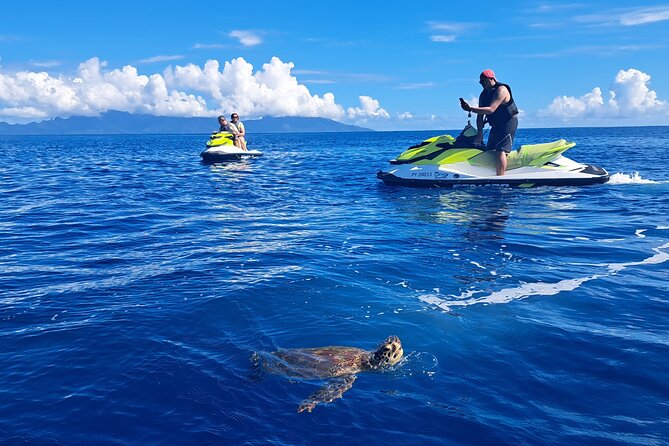 1-hour jet ski excursion in Tahiti - Why the guided format matters