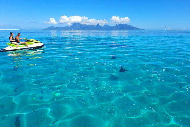 1-hour jet ski excursion in Tahiti - A clear briefing before the lagoon ride