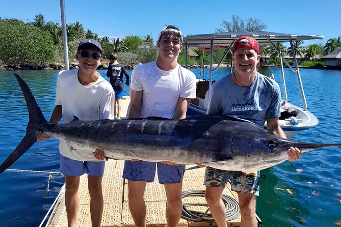 A Day of Big Game Fishing in a small group - Key points at a glance