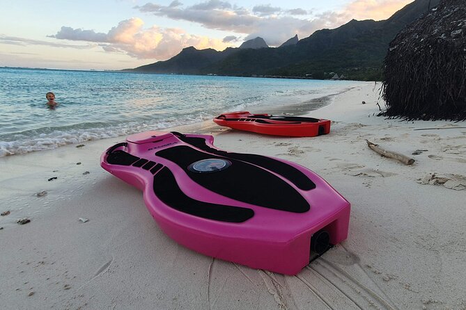Activity/Excursion Lagoon Tour to Moorea by Canoe 6 hours - A motu lunch with raw fish and barbecue