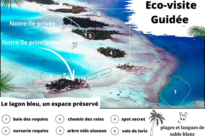 BLUE LAGOON | Eco-tour | Snorkeling Avatoru | Secret Green Lagoon - Blue Lagoon beaches, sandbars, and reef life