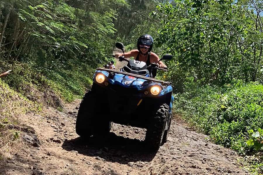 Bora Bora Adventures ATV / QUADS Tours - Why leave the lagoon for an ATV?