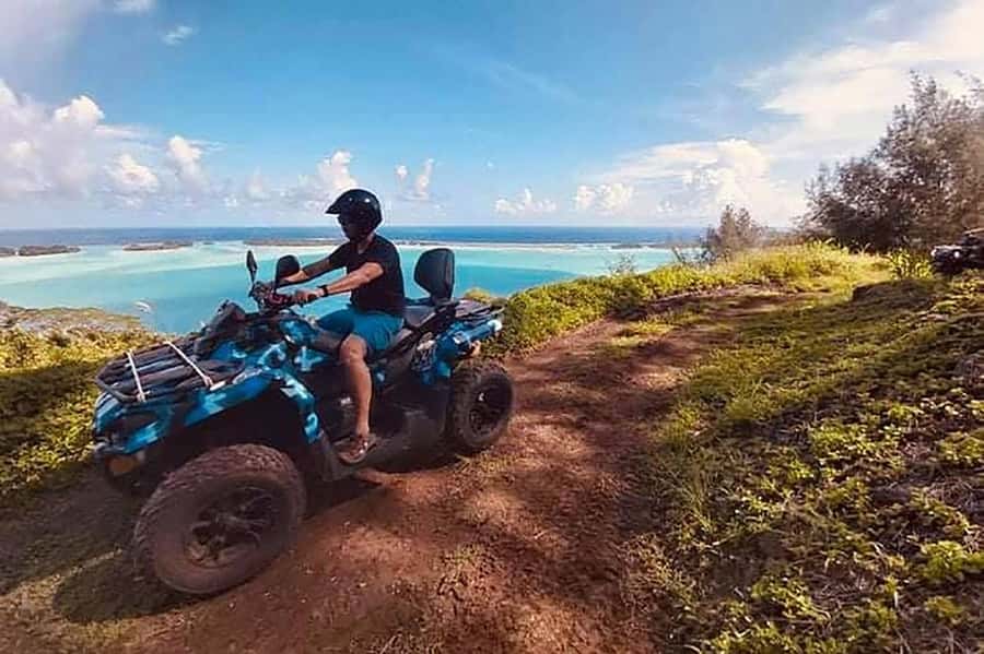 Bora Bora Adventures ATV / QUADS Tours - Mount Popoti: the first major viewpoint