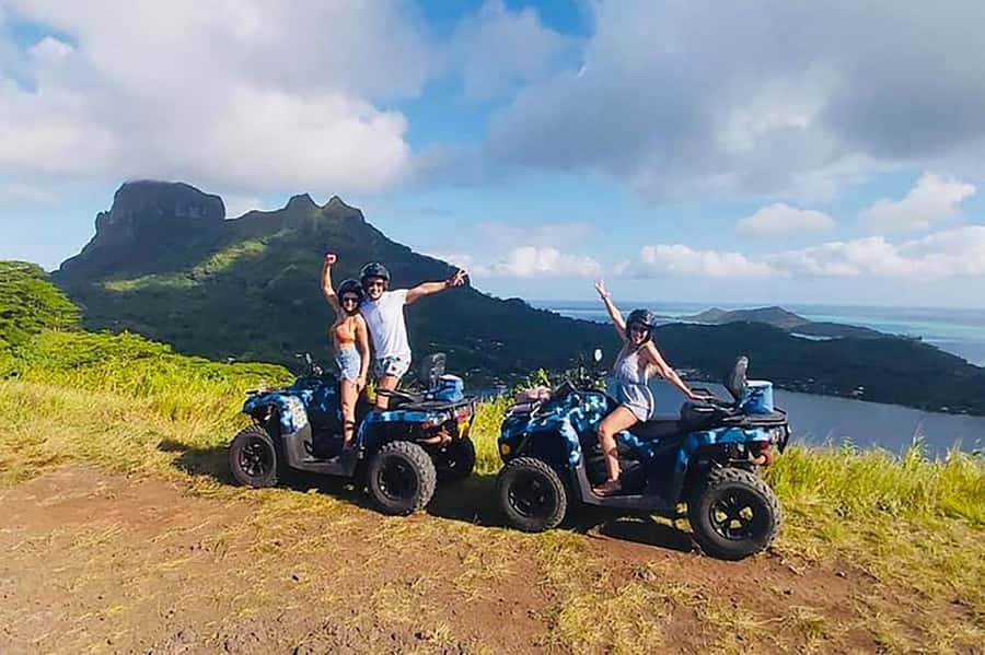 Bora Bora Adventures ATV / QUADS Tours - Language, weather, and group size