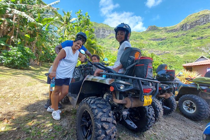 Bora Bora Atv-Quad Tours - Pickup, motu resorts, and the price question