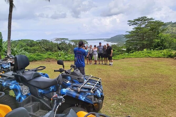 Bora Bora Atv-Quad Tours - Mount Popoti: the hard work earns the view