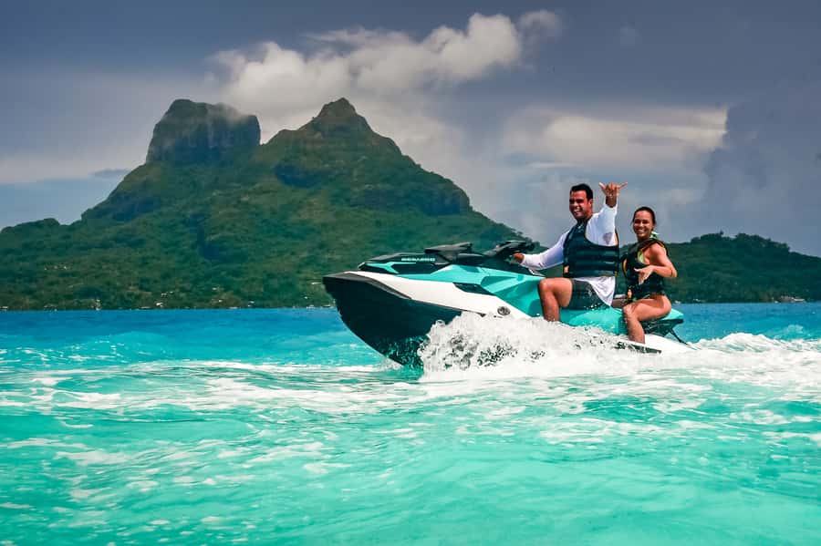 Bora Bora: Combo ATV & Jet Ski Day Trip with Polynesian BBQ - What the price means for two people