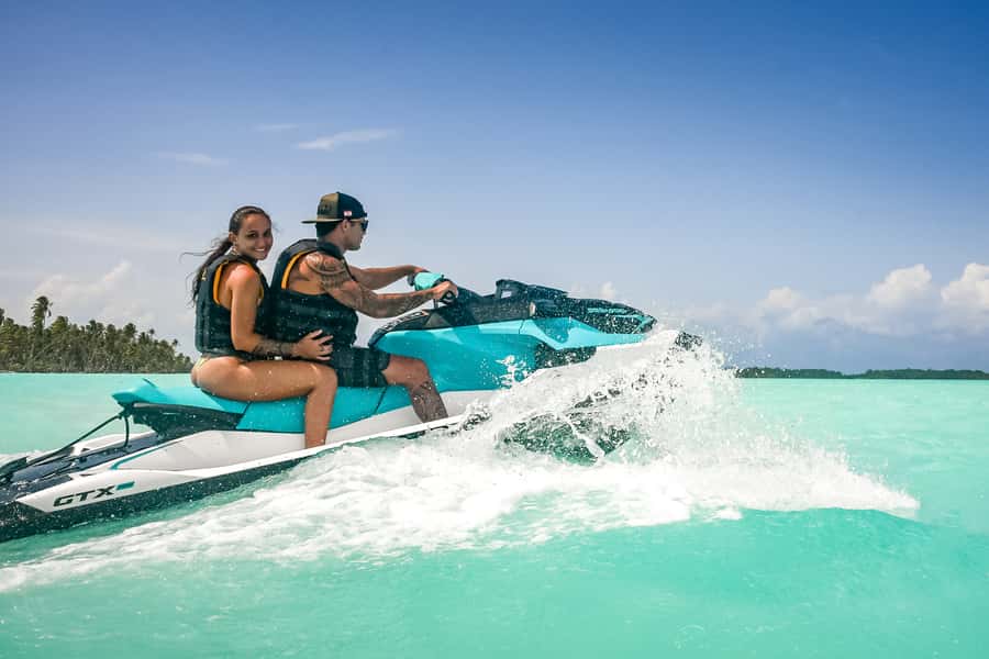 Bora Bora: Combo ATV & Jet Ski Day Trip with Polynesian BBQ - Pickup details for hotels and cruise ships