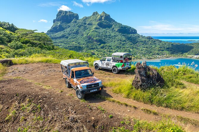 Bora Bora Half Day 4X4 Island Safari Tours - Bora Bora From the Mountain Tracks