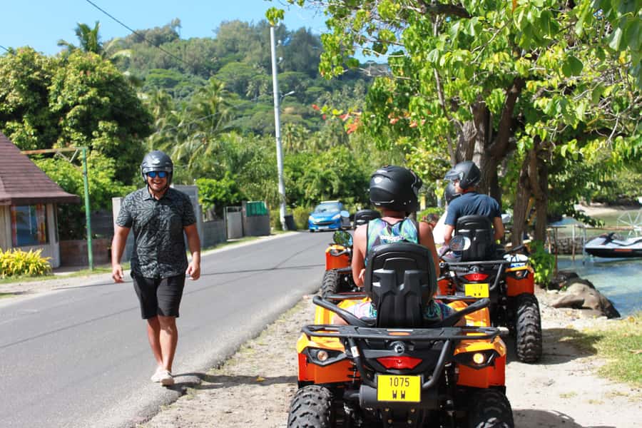 Bora Bora: Island Tour and Mountains Getaway by Quad Bike - Amanahune Plateau and Bora Bora’s Blue Lagoon