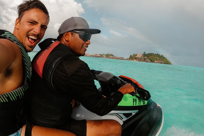 Bora Bora Moana Jet Ski - The ride across the turquoise lagoon