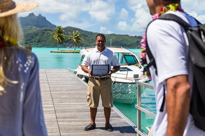 Bora Bora Private Arrival Airport to Hotels Boat Transfer - Your Bora Bora holiday starts at the airport dock