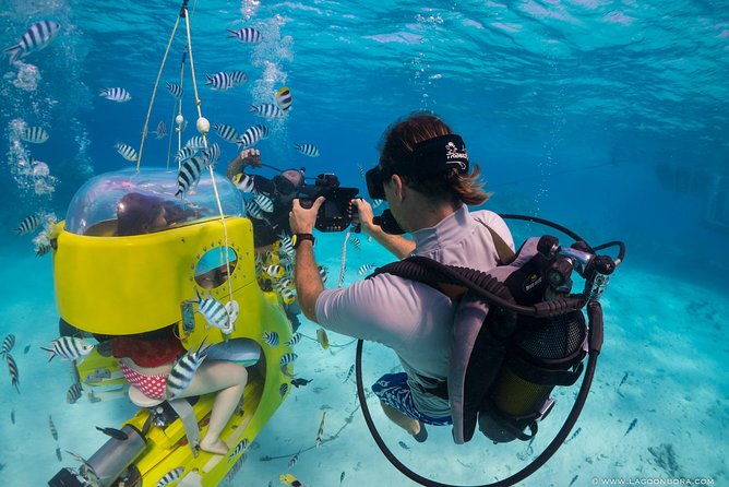 Bora Bora Underwater Scooter - The 30-minute underwater scooter ride