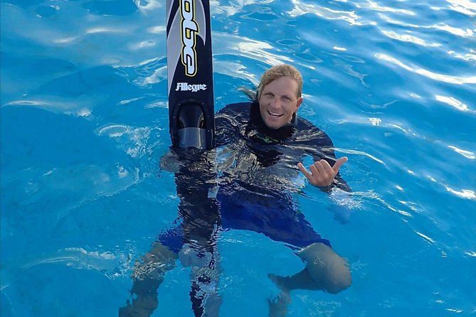 Bora Bora Water Sport : Wakeboard Ski Tube - The lagoon scenery is part of the payoff