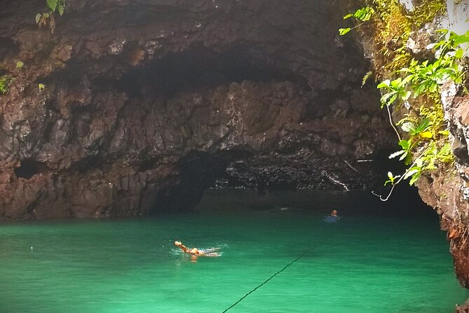 Cave Pools and Lava Tube Swims in Upolu - Three cave pools, three very different kinds of water