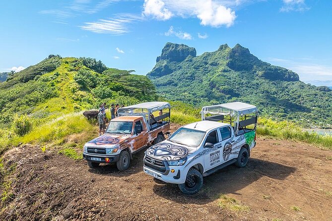 Full Day Combo 4X4 Adventure Tour & Motu FANFAN Pass with Buffet - What the 4x4 ride feels like