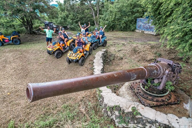Full Day Combo ATV & Jet Ski with a Polynesian BBQ on a Motu - What the ATV ride feels like in practice