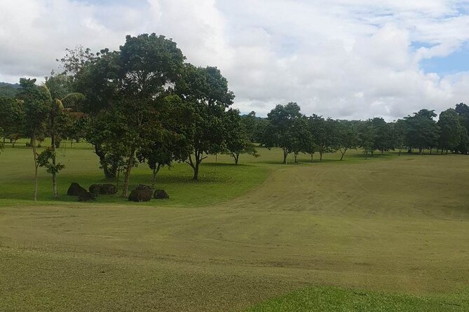 Golf Excursion Activity in Samoa - Arriving at Faleata Golf Course