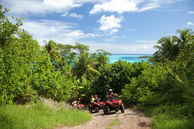 Guided Tour of Bora Bora by Quad - Starting at Matira Beach with a short safety briefing