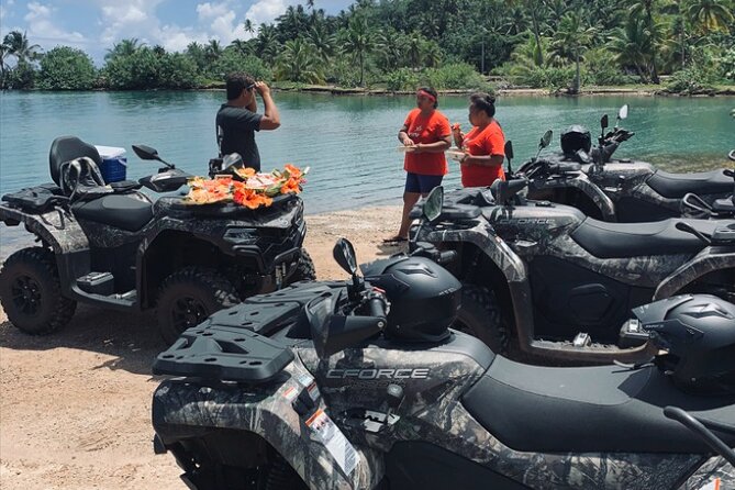 Guided tour of the island and its escapades in Tahaa by Quad / ATV - Key points to know before booking
