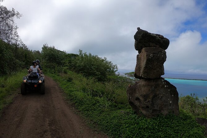 Half Day ATV or Quad Adventure in Bora Bora - Mont Popoti and the view over the motus