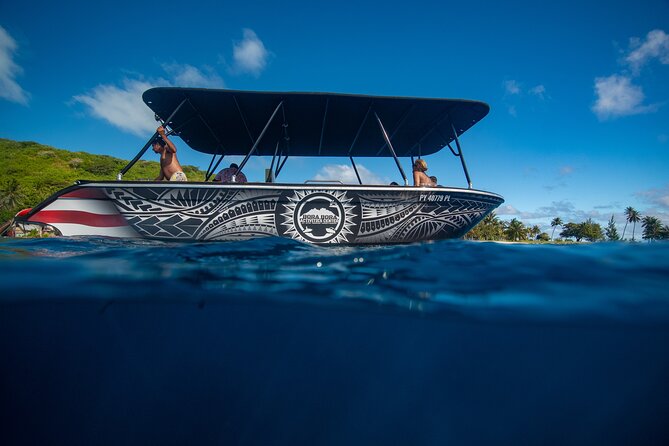Half day Eco Snorkeling small group Tour in Bora Bora - The boat ride around Bora Bora’s lagoon