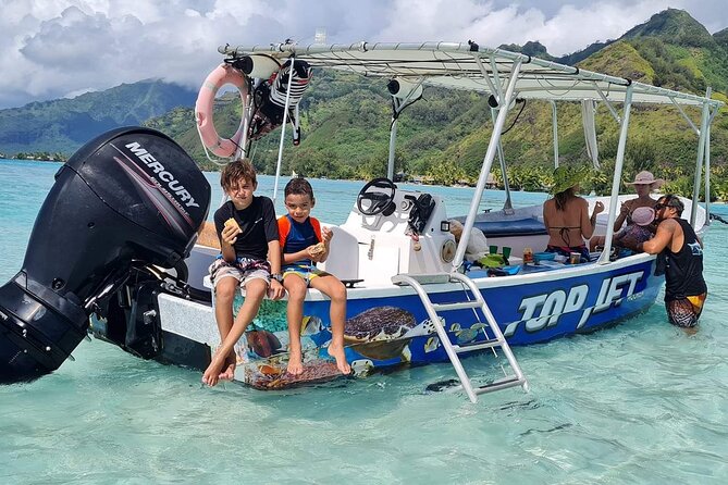 Half Day Private Boat Snorkeling Excursion Moorea - Starting at Top Jet and Top Quad Moorea