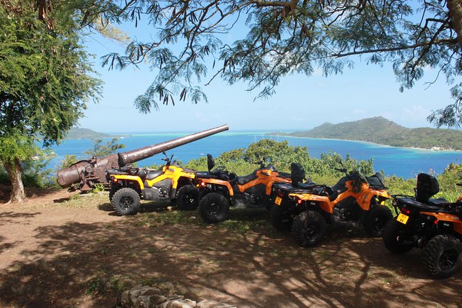 Island Tour & Getaway on the Bora Bora Mountains by Quad / ATV - Mountain trails, mud, and the physical side of the ride
