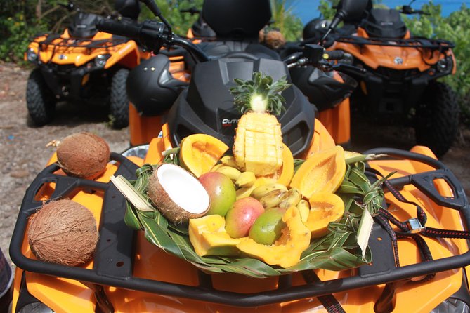 Island Tour & Getaway on the Bora Bora Mountains by Quad / ATV - Guides who add more than driving directions