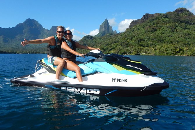 Jet-Ski Découverte 1H00 Jet Ski excursion to Moorea (Single or two-seater) - Single or two-seater: choosing your setup