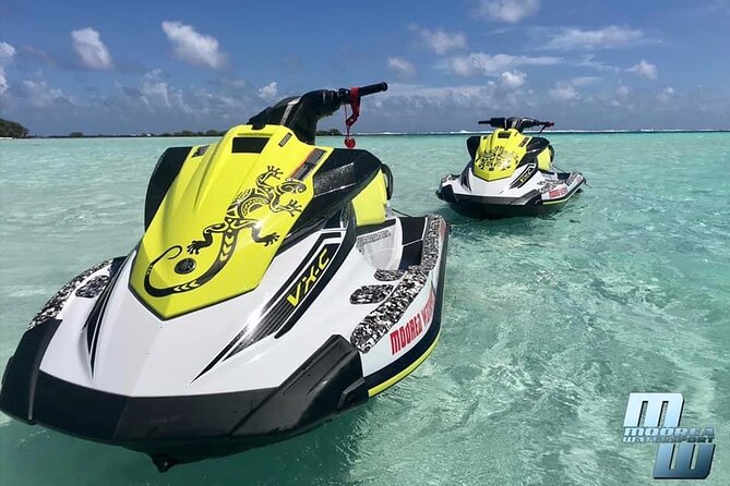 Jet Ski Moorea Customed Tour only - Riding around Moorea’s turquoise lagoon