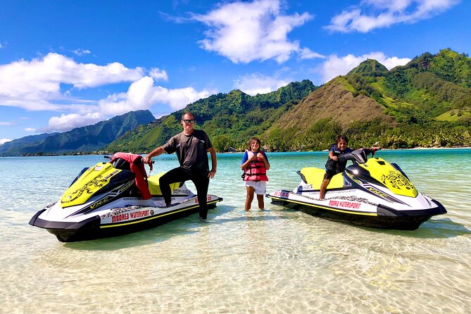 Jet Ski Moorea Customed Tour only - Choosing between one hour and four