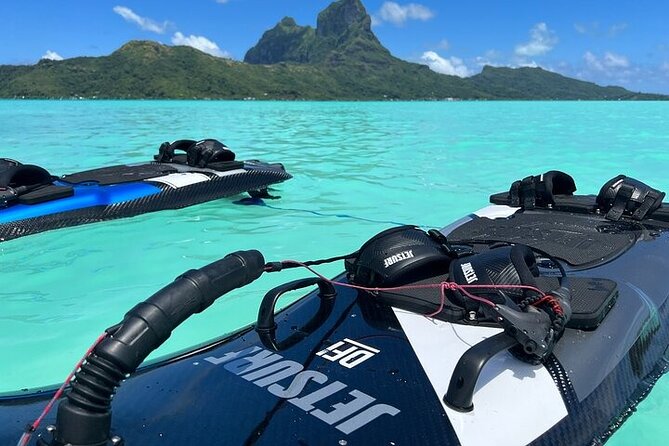 JetSurf Private Riding Lessons in Bora Bora - The first lesson: getting comfortable before the speed