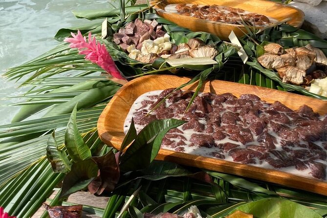 Lagoon Snorkeling Tour with Tahitian Oven Lunch in Bora Bora - From the lagoon to a Tahitian oven lunch