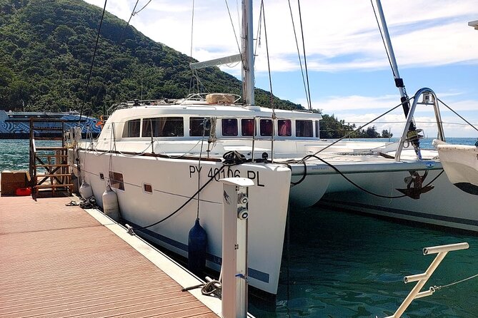 Luxury Private Moorea Cruise Tour - The open-water view beyond the reef