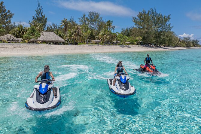 Maitai Tours Self-Drive Bora Bora Jet Ski Tour - Riding into Bora Bora’s famous lagoon