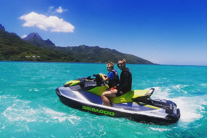 Moorea Combo 2h Jetski 3h30 Quad - Two hours around Cook Bay and Opunohu Bay