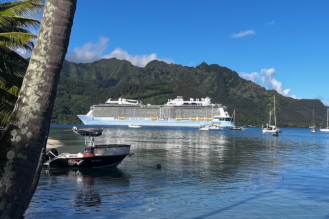 Moorea Cruise Ships: 4x4, Belvedere, Pineapple, & Magic Mountain - Cook’s Bay delivers a classic Moorea view