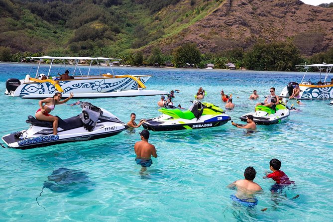 Moorea Explorer Jet Ski tour - Starting at Moorea’s northern lagoon