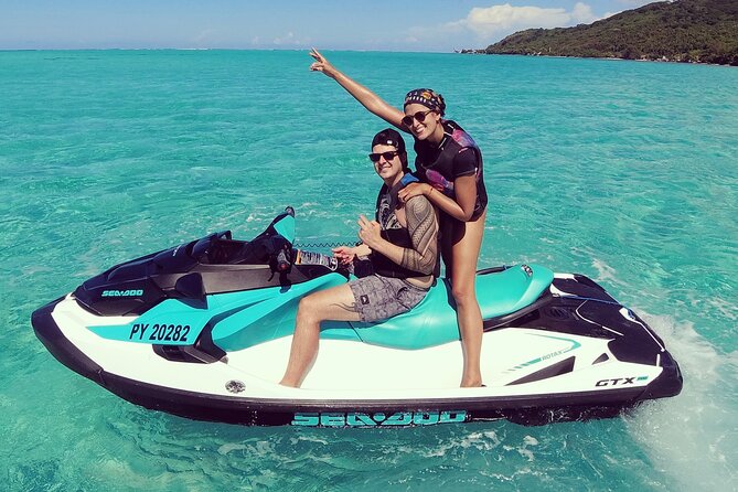 Moorea Solo or Twin 2 hours Jet Ski Tour - Cook’s Bay in 10 minutes