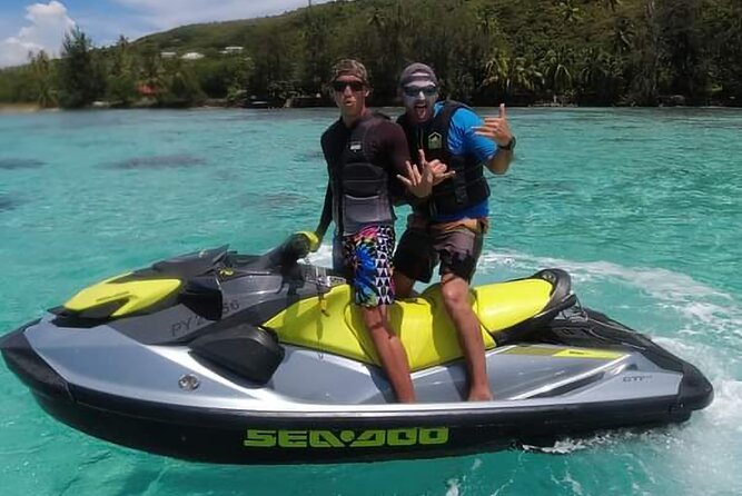 Moorea Solo or Twin 2 hours Jet Ski Tour - Opunohu Bay and Moorea’s volcanic backdrop
