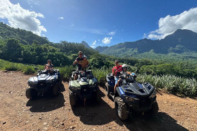 Moorea Solo or Twin 3 hours 30 ATV Tour - River crossings and the active part of the route