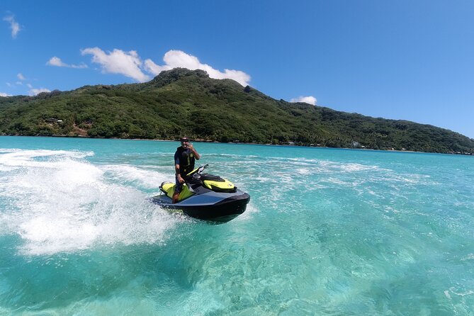 Moorea Solo or Twin 3 hours Jet Ski Tour - Motu Tiahura and the stingray and shark stop