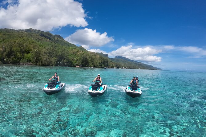 Moorea Solo or Twin Island Tour Jet Ski 4 hours - Key points to know before you book