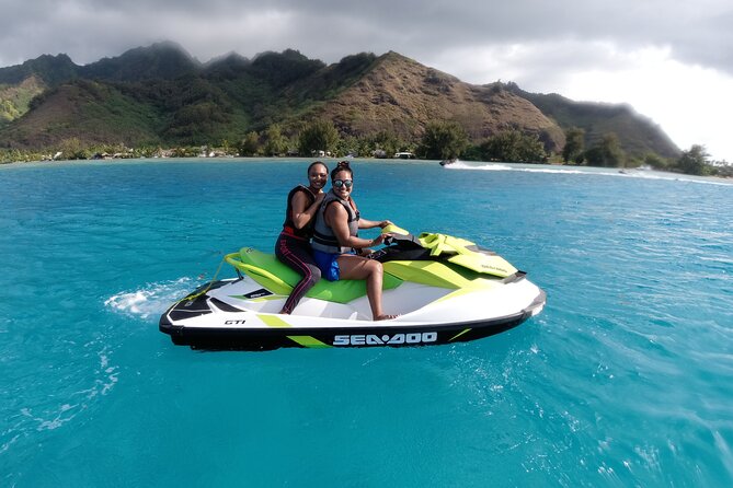 Moorea Solo or Twin Island Tour Jet Ski 4 hours - Moorea’s lagoon is the real attraction