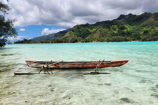 Moorea tour in electric citycoco (in autonomy) - Maharepa for shopping, food, and a pause