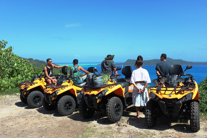 NEW!!! ATV TOURS with a local tour guide from Bora Bora - The final climb and the best sense of adventure