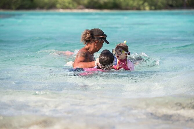 Private Bora Bora Lagoon Experience - A good fit for families and mixed swimming ability