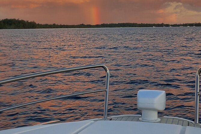 Private Bora Bora Sunset Cruise - Clouds, photos, and the reality of a tropical sunset