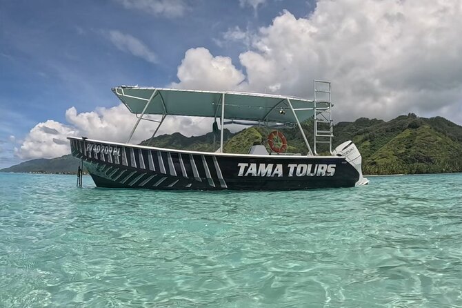 Private Lagoon Exploration and Snorkeling in Moorea - The underwater Tiki adds a cultural stop